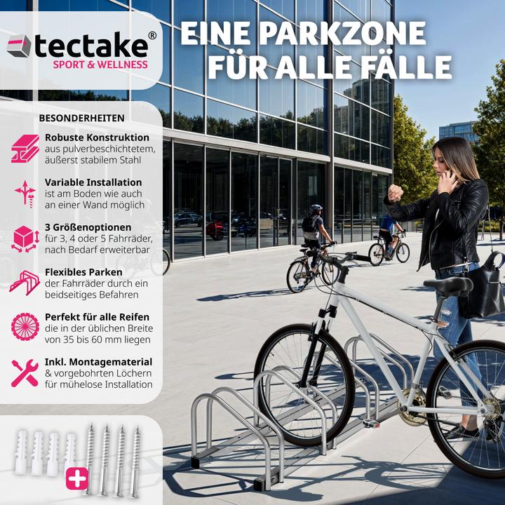 Produktbild tectake Fahrradständer