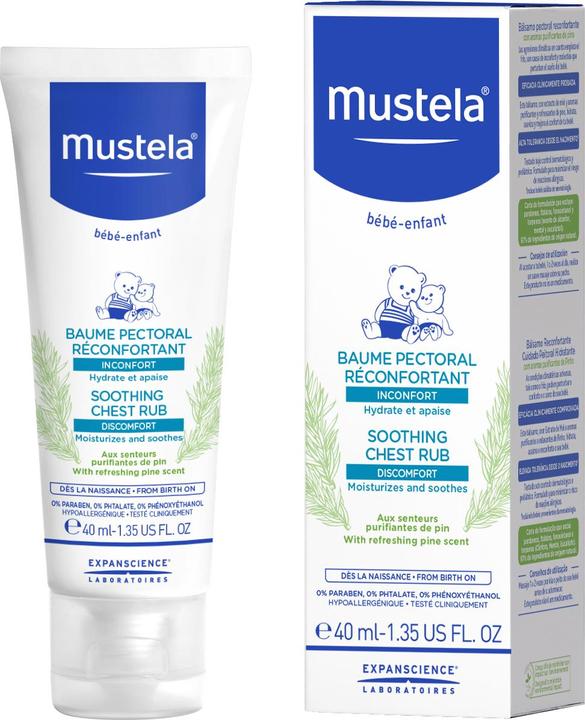 Produktbild Mustela Bébé Soothing Chest Rub