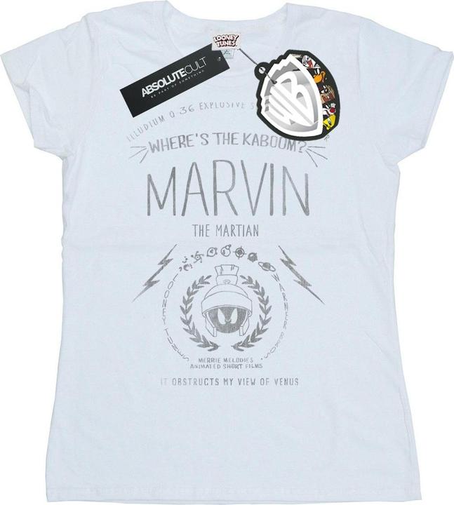 Immagine prodotto Looney Tunes Marvin The Martian Where's The Kaboom Maglietta Donna (M)