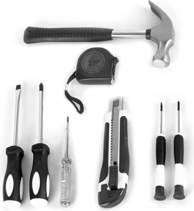 Produktbild Stahlwerk Heimwerker Set HTS-9 ST Werkzeugkoffer mit 8-teiligem Werkzeug Set (8 Teile)
