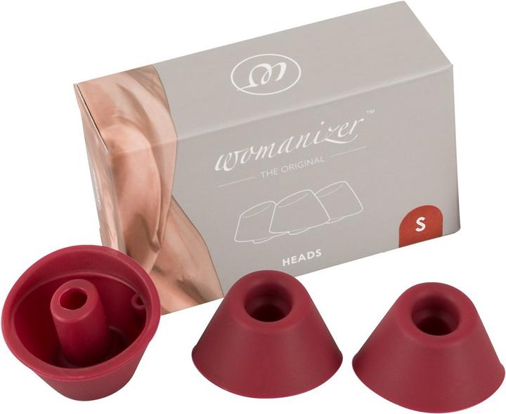 Actual product image Womanizer Duo replacement caps bordeaux (S)