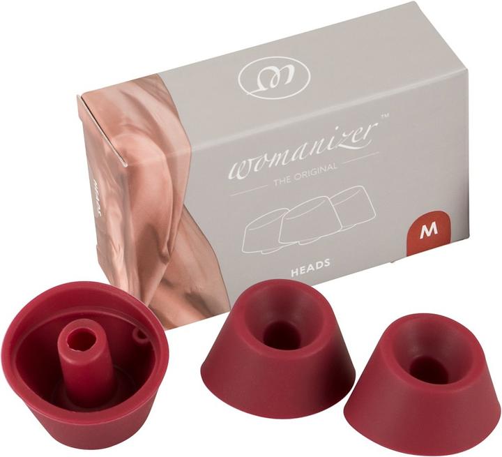 Image du produit Womanizer Duo de capuchons de rechange Bordeaux (M)