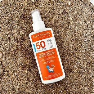 Produktbild Alphanova SUN Spray Kids bio SPF50 ohne Nanopartikel (Sonnenspray, SPF 50, 157 g)