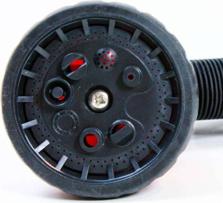 Immagine prodotto Grafner 1/2" Tubo flessibile da giardino 30 metri rosso con doccia a 10 funzioni (30 m, 12.70 mm)