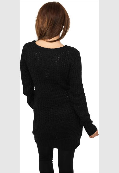 Actual product image Urban Classics Ladies Long Wideneck Sweater (S)