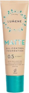 Produktbild Lumene Matte Oil-Control Foundation Spf20 0.5 Light 30ml