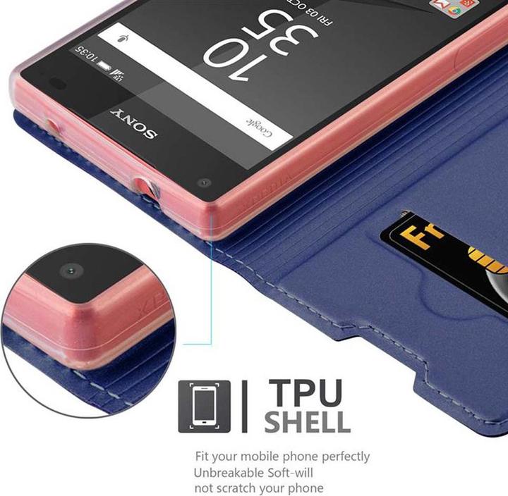 Produktbild Cadorabo Book Classy Style Cover (Sony Xperia Z5 Compact)