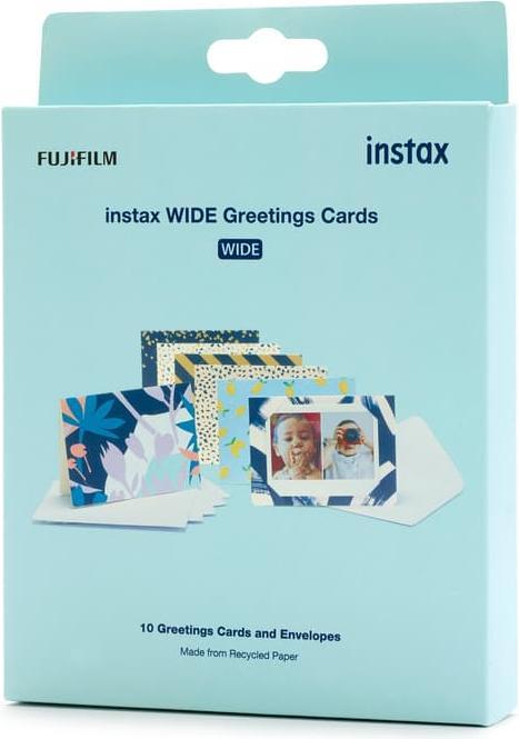 Actual product image Fujifilm film Instax Wide Greeting Cards (10 pcs.)