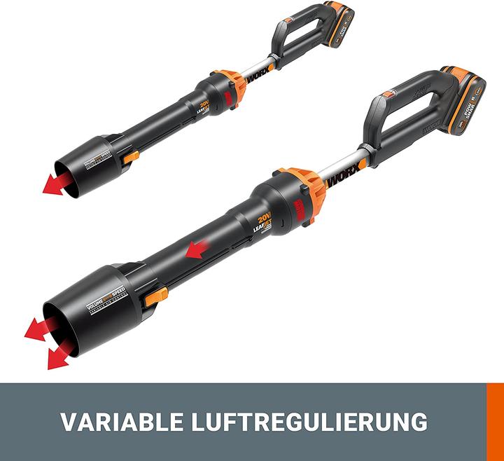 Image du produit Worx WG543E (Fonctionnement sur batterie, Souffleur de feuilles)