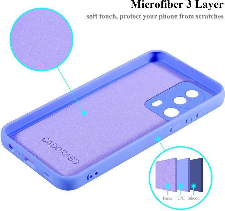 Produktbild Cadorabo Hülle für Xiaomi 13 Lite TPU im Liquid Schutz Silikon Design (Xiaomi 13 Lite)