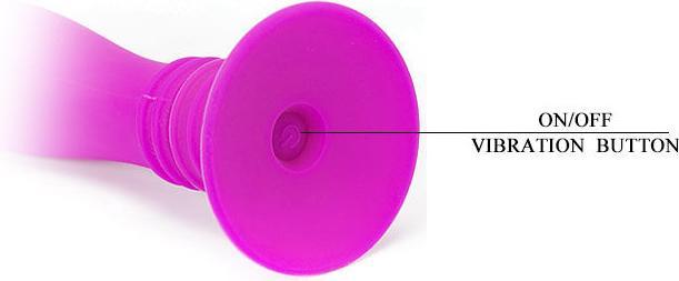 Actual product image Pretty Love Small vibrating anal plug