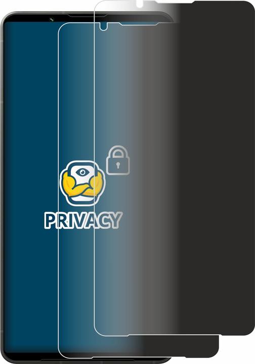 Produktbild BROTECT Sichtschutzfolie Anti-Spy Privacy Folie Blaulicht-Schutz (2 Stück, Sony Xperia 1 VI)