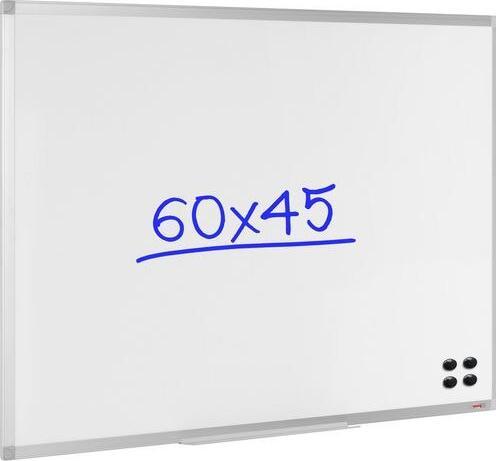 Actual product image Viking Whiteboard Standard Steel Magnetic 600 mm x 450 mm (60 x 45 cm)