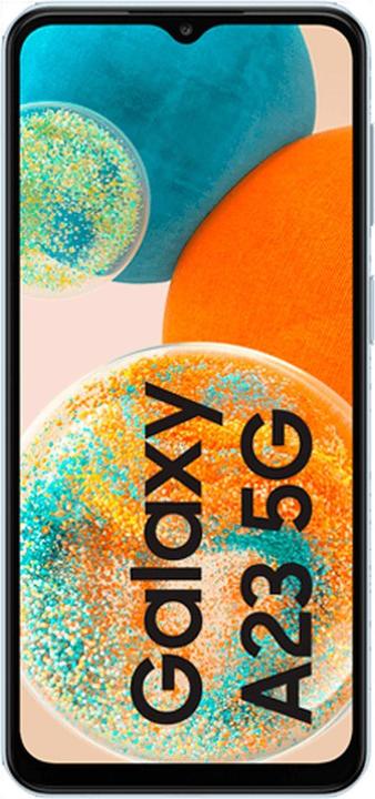 Produktbild Samsung Galaxy A23 5G (128 GB, Light Blue, 6.60", Dual SIM, 50 Mpx, 5G)