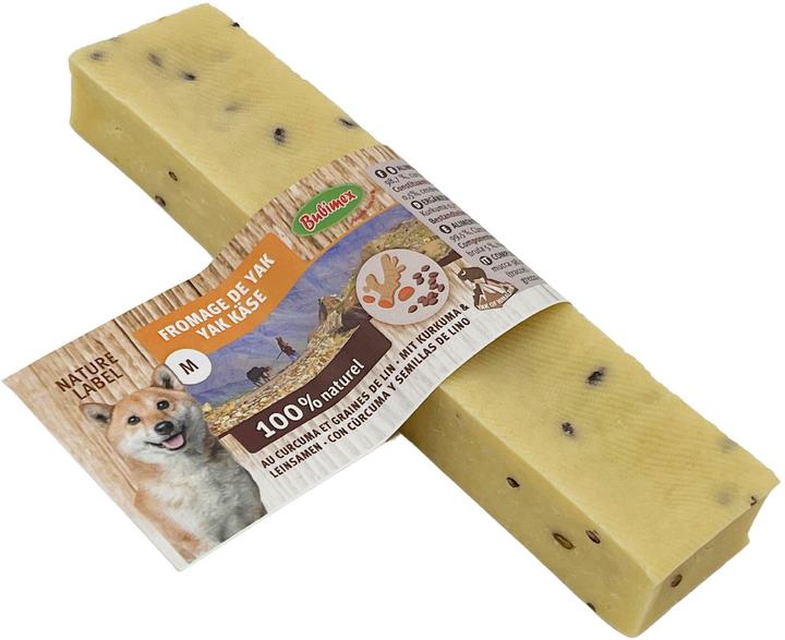 Produktbild Bubimex Yakkäse mit Kurkuma und Leinsamen 100 - 120 g (1 Stk., 122 g)
