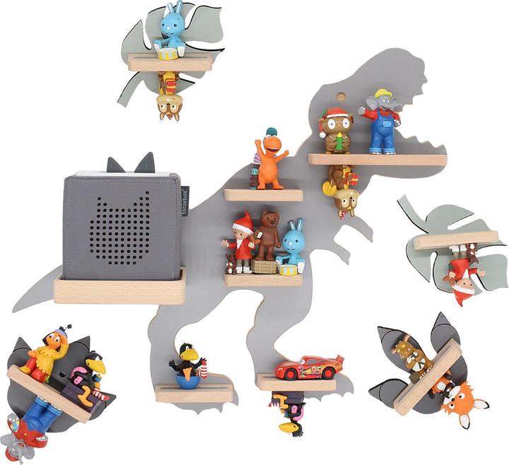 Actual product image VCM Dinosaur shelf for children's Toniebox Tonies