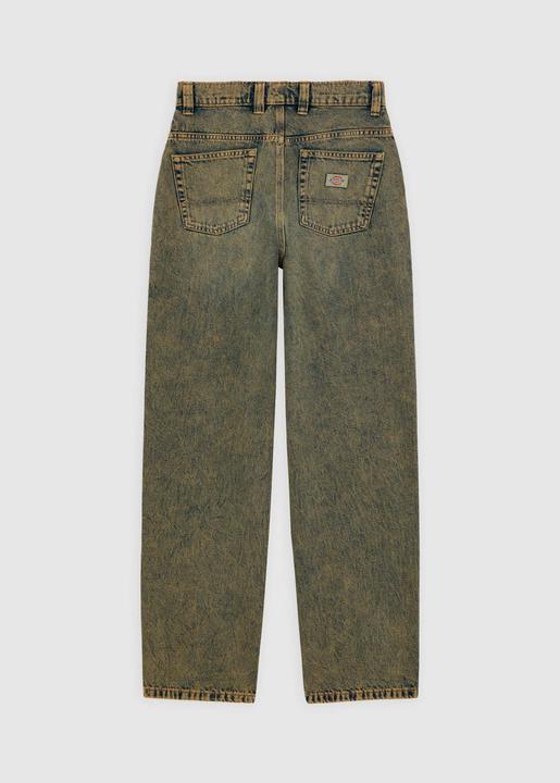 Produktbild Dickies Thomasville Denim Pant Yellow Fade Ind (24)