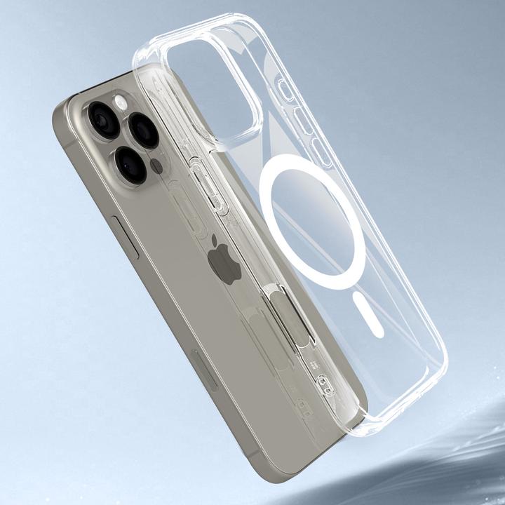 Produktbild Spigen Ultra Hybrid MAG iPhone 16 Pro Max MagSafe frost clear ACS08002 (Apple iPhone 16 Pro Max)