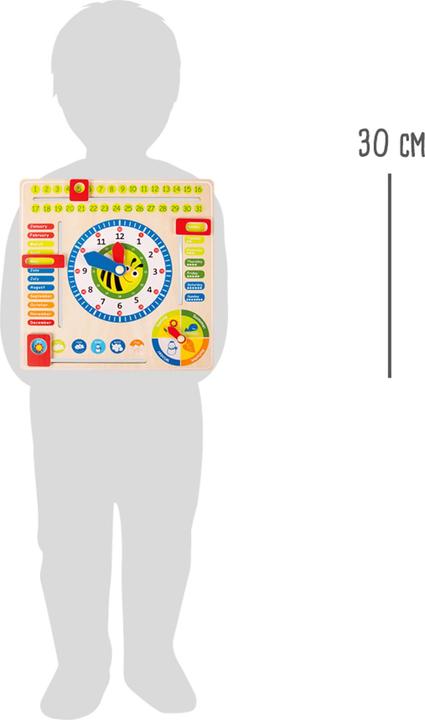Produktbild small foot Lerntafel Datum, Uhr- Jahreszeiten (Englisch)