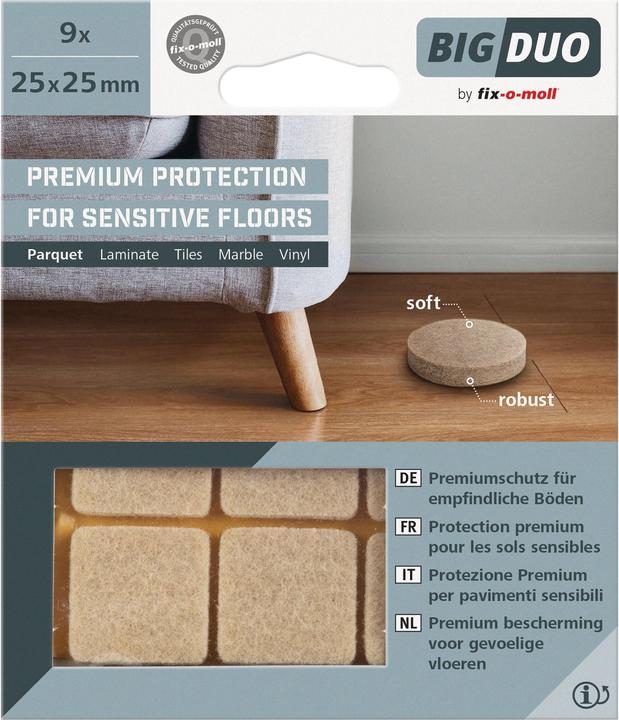 Fix-o-moll Patins pour parquet (Parquets glisseurs, 9 pièce(s))