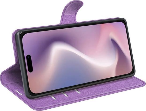 Immagine prodotto MU Classic Serie di copertine per libri in pelle Litchi (Apple iPhone 16 Pro)