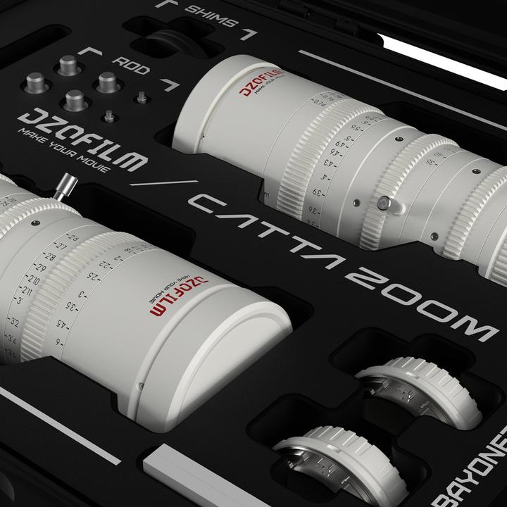Produktbild Dzofilm Catta Zoom Bundles 18-35/35-80 T2.9-E Mount(White) (C-Mount, Vollformat)
