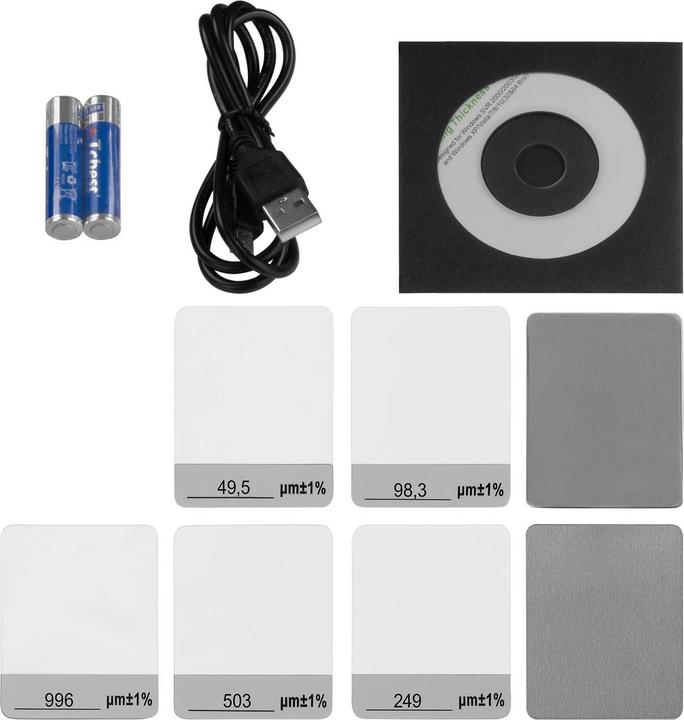 Produktbild Steinberg Schichtdickenmessgerät Lackprüfer Autolack Lacktester Lackmesser Lackschichten