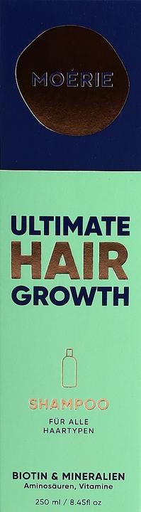 Actual product image Moérie Ultimate Hair Growth (250 ml, Liquid shampoo)
