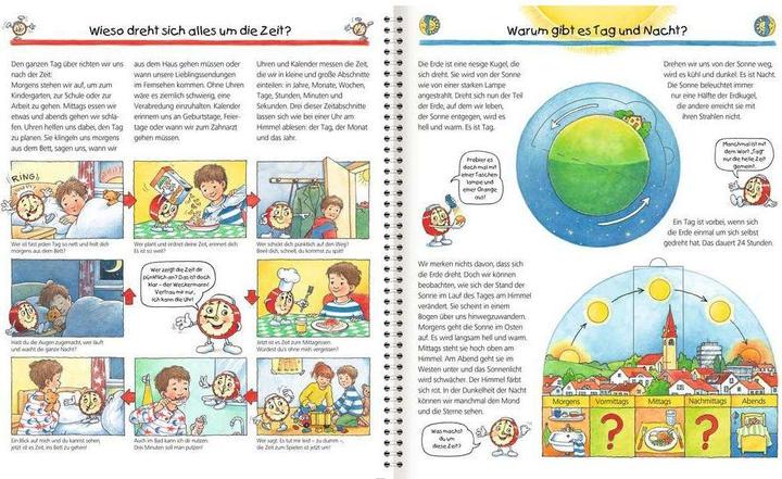Actual product image Ravensburger Die Uhr und die Zeit (German, Angela Weinhold, 2012)