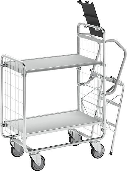 HelgeNyberg Chariot à échelle SERIE 100 (200 kg)