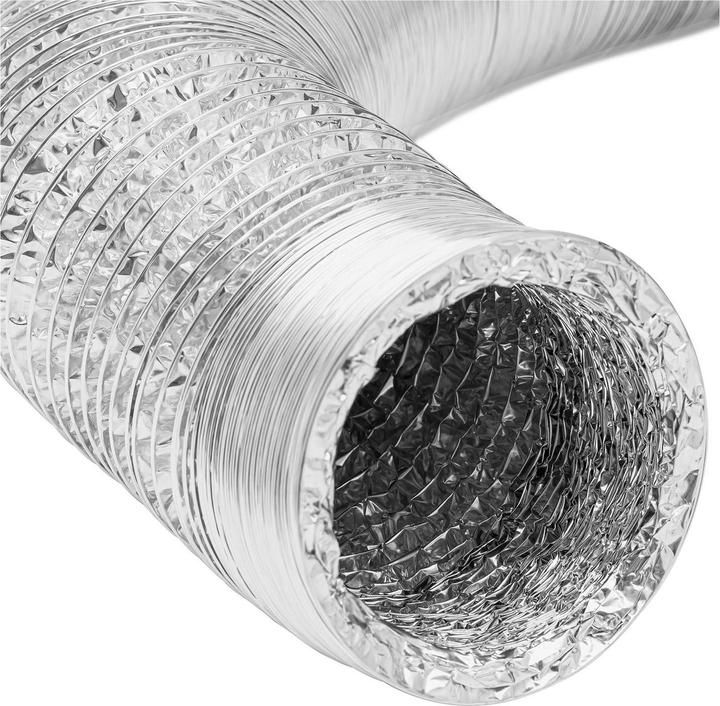 Produktbild Hillvert Abluftset Aktivkohlefilter 50 cm, Rohrventilator, Abluftschlauch 249,6 m³/h