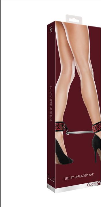 Actual product image Ouch! Luxury Spreader Bar - Burgundy