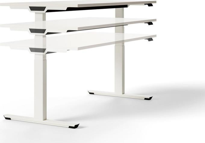 Image du produit Palmberg Table CREW T Lift noir L : 1600
