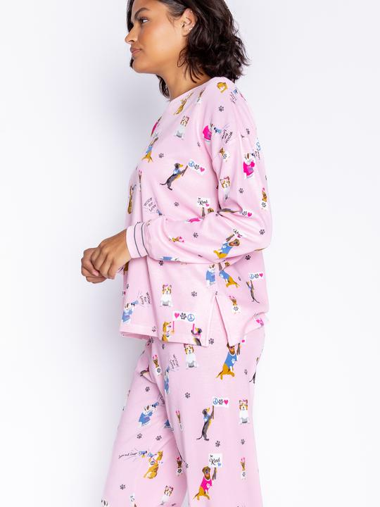 Image du produit Pj Salvage Haut de pyjama "Woof of Love" (40)