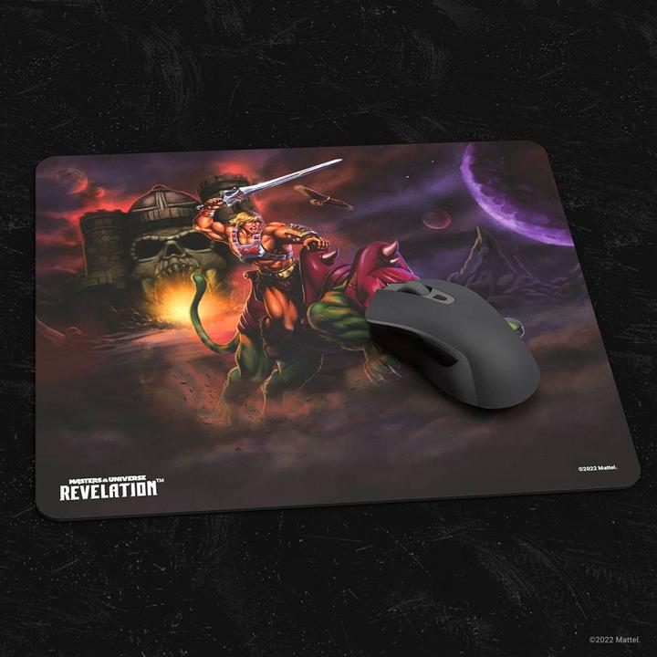 Produktbild Heo Games Masters of the Universe: Revelation&trade Mousepad He-Man&trade and Battle Cat 25 x 22 cm