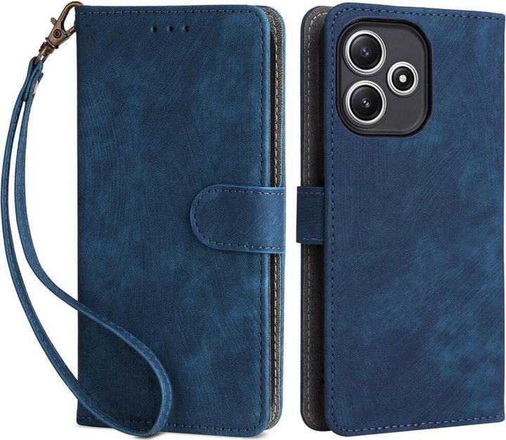 Productafbeelding Cover-Discount Xiaomi Redmi 12 - Etui met RFID-blokker blauw (Xiaomi Redmi 12)