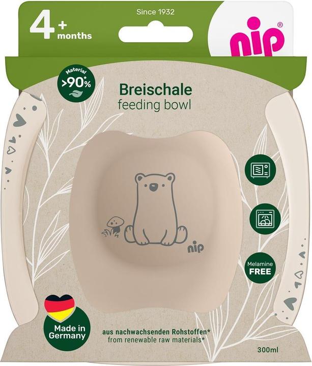 Produktbild NIP Kinderteller & Breischalen Breischale 2er Pack eat green - Blau