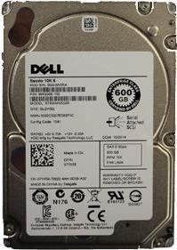 Dell 7YX58 600GB SAS Internal hard drive (0.60 TB, 2.5")