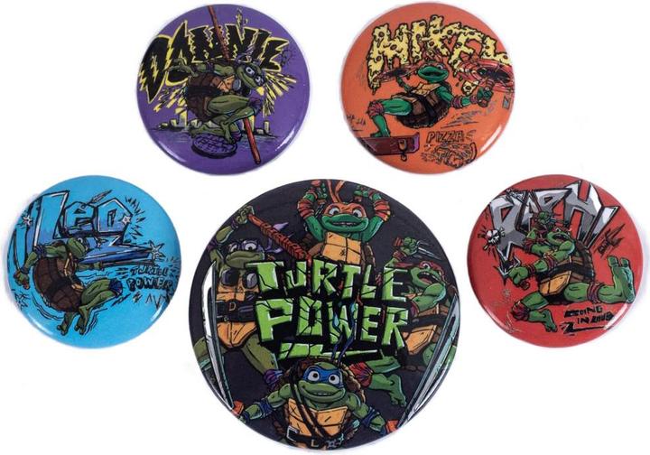 Produktbild Teenage Mutant NT Knopf AnsteckerSet