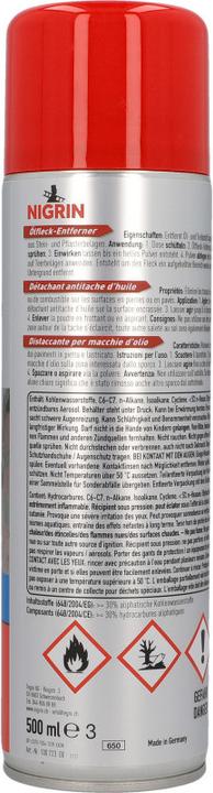 Image du produit Nigrin Détachant d'huile (500 ml)