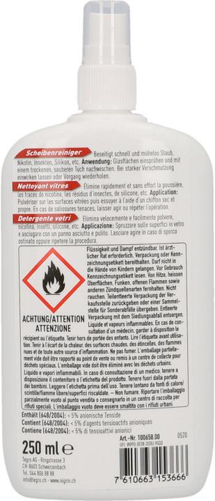 Image du produit Nigrin Scheibenreiniger (250 ml)