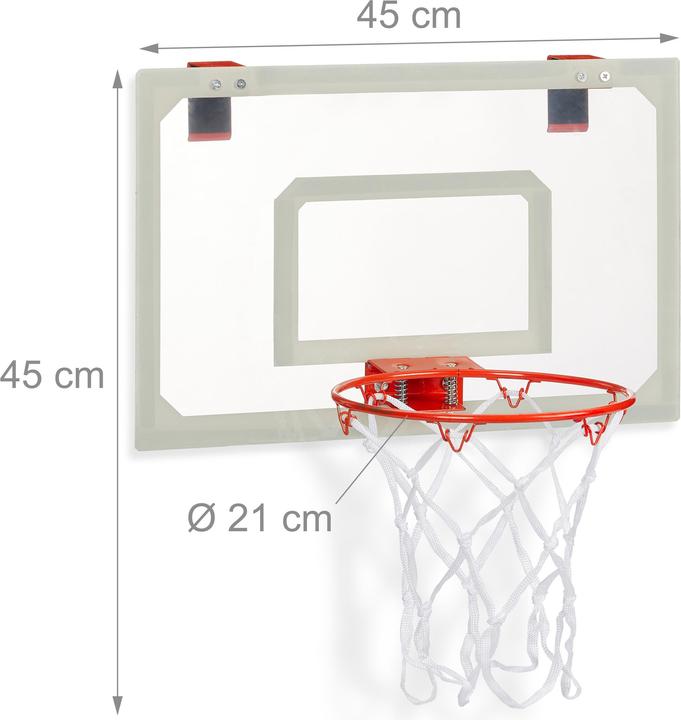 Actual product image Relaxdays Basketballkorb Kinderzimmer
