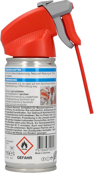 Image du produit Nigrin Spray lubrifiant au silicone (100 ml)