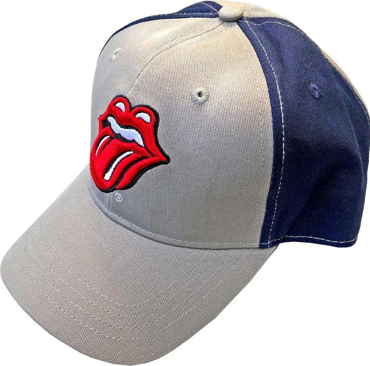 Actual product image The Rolling Stones Classic Tongue (Grey, Blue) B