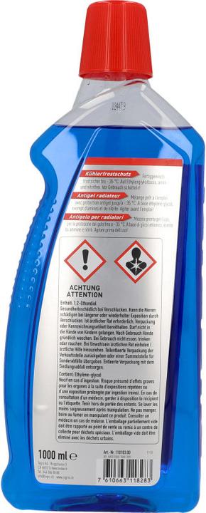 Actual product image Nigrin Radiator Antifreeze (1 l)