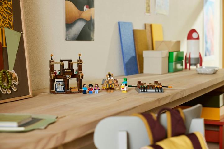 Produktbild LEGO Waldanwesen mit Boxring (21272, LEGO Minecraft)