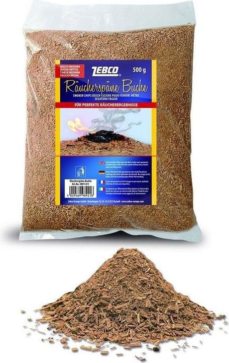 Produktbild Zebco Räucherspäne Buche, mittel