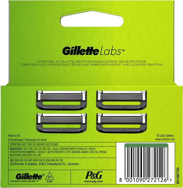 Produktbild Gillette Labs (4 x)