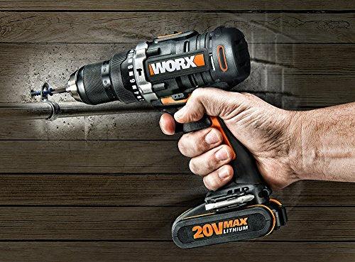 Produktbild Worx Schlagbohrschrauber Set 20V WX372 (Akkubetrieb)
