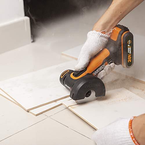 Actual product image Worx Mini angle grinder 20V WX801.9
